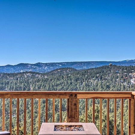 Mountains Majesty Cabin With Hot Tub And Mtn Views! Ruidoso Exteriör bild