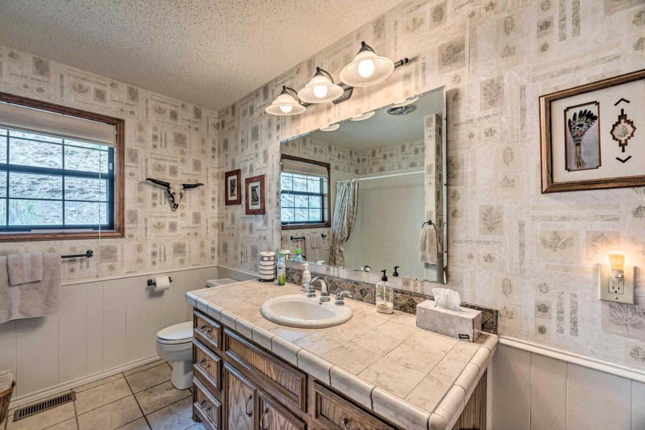 Mountains Majesty Cabin With Hot Tub And Mtn Views! Ruidoso Exteriör bild